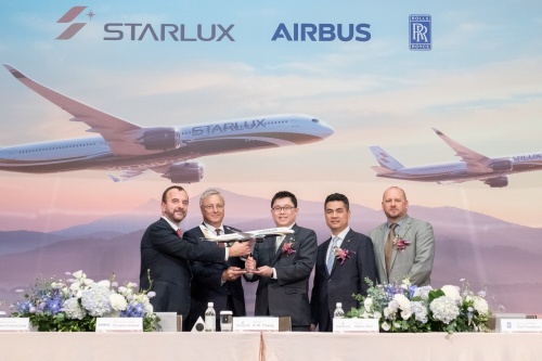 STARLUX Airlines orders 17 A350 XWB aircraft for long-haul services