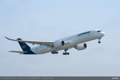 Lufthansa orders 20 additional A350-900 wide-body aircraft