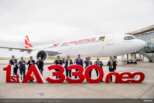 Air Mauritius takes delivery of its first A330neo aircraft