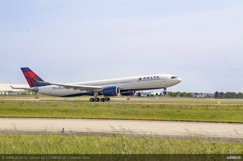 Airbus delivers first highly efficient A330neo to Delta Air Lines