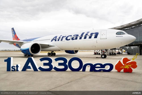 Aircalin takes delivery of its first of two A330neo aircraft