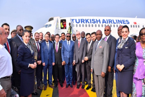 Turkish Airlines added Republic of Congo’s Pointe-Noire to its flight network