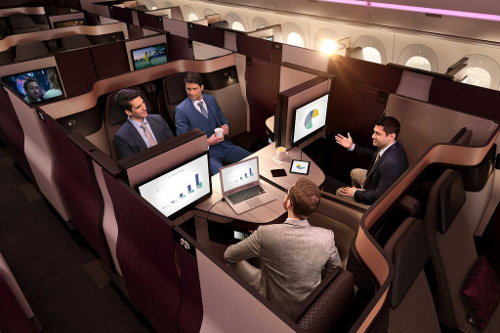 Qatar Airways Brings Revolutionary Qsuite Business Class Seat to Chicago (ORD)